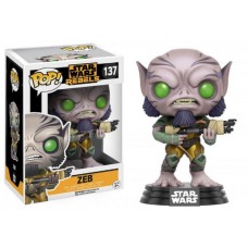 Funko Pop! Star Wars 137 Rebels Zeb Vinyl Action Figure Bobble Head FU10775